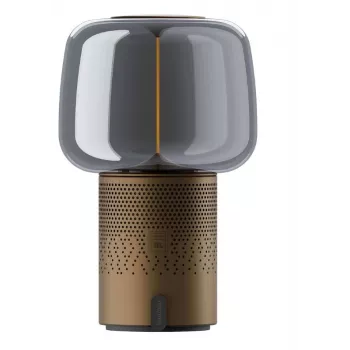 KOODUU Serena Play Portable LED Lamp with Bluetooth Speaker Brown