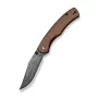 Civivi Clingman Damascus Guibourtia Wood Folding Knife