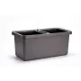 URBALIVE BERBERIS DUO Self-Watering Planter 78 x 39 cm Grey
