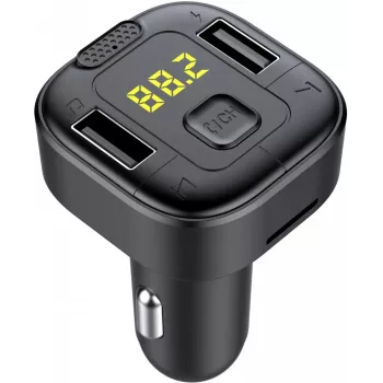 SENCOR SWM 2000 Bluetooth FM Transmitter with USB Charging, SD Card Slot, Hands-Free Calling, MP3/WMA/WAV/FLAC Playback