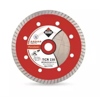 RUBI Diamond Blade TCR 125 SuperPro for Porcelain Stoneware