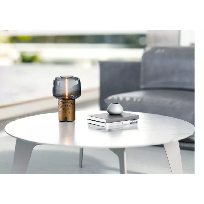 KOODUU Serena Play Portable LED Lamp with Bluetooth Speaker Grey