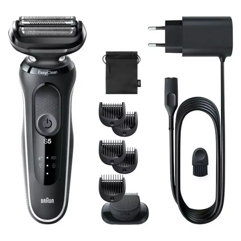 BRAUN Shaver Series 5 51-W1500s Wet&Dry Electric Shaver Black