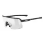 Uvex Ramp Sunglasses - Black Matt / Mirror Silver Polarized