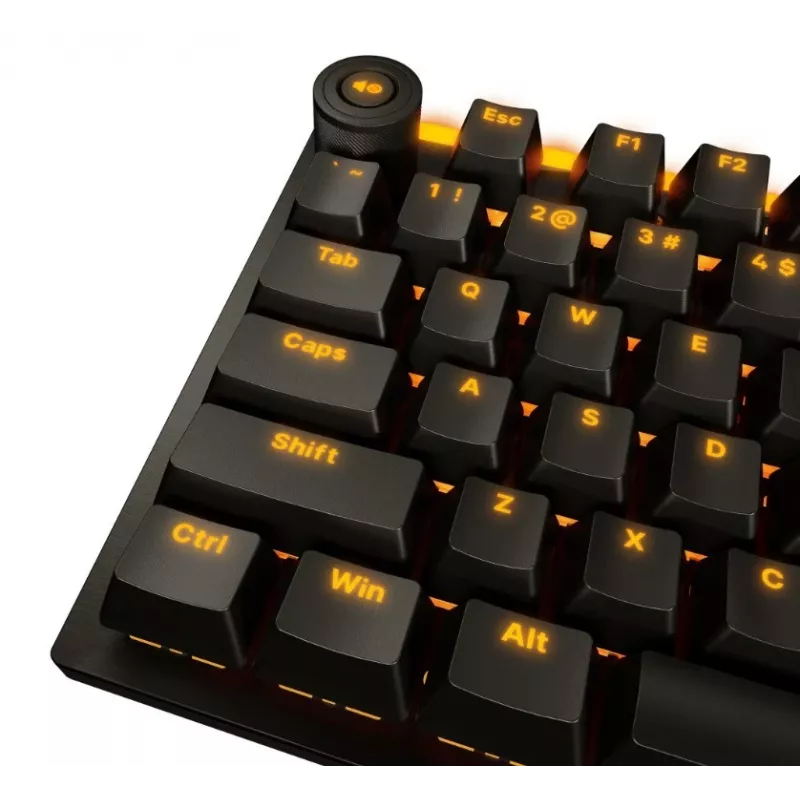 BE QUIET! Keyboard Light Mount TKL Silent Tactile Mechanical Keyboard – 75% US ANSI, Gateron Brown, Bluetooth & USB-C, QMK/VIA