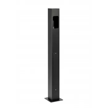 ModuREX Core Pro Rail MX-CR-PRO-RAIL EV Charger Pedestal with DIN Rail, Black