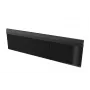 LANVIEW RAX245 19 inch Brush Panel for Rack and Cabinet Cable Management, 1U, Black
