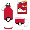 Pokemon Aluminum Bottle 500ml with Ceramic Mug Set