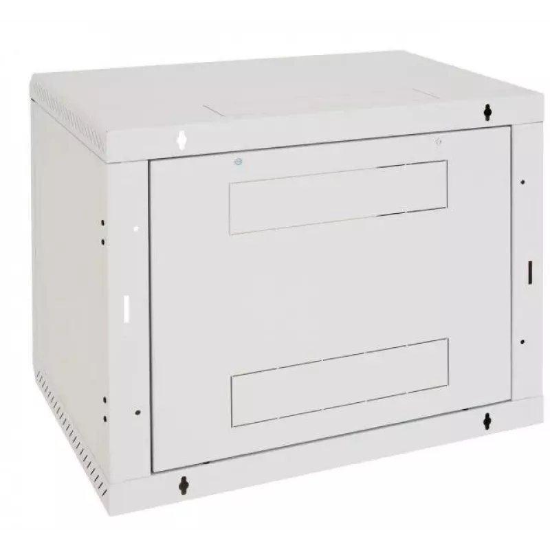 Triton RBA-09-AS4-CAX-A1 19 inch Wall-Mounted Cabinet 9U, 600x395mm, One-Piece, Grey