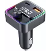 SENCOR SWM 3000 Bluetooth FM Transmitter with USB-A QC3.0, USB-C PD 3.0, MP3 Playback, Hands-Free Calling, Siri & Google Assistant
