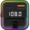 SENCOR SWM 3000 Bluetooth FM Transmitter with USB-A QC3.0, USB-C PD 3.0, MP3 Playback, Hands-Free Calling, Siri & Google Assistant