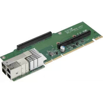 Supermicro AOC-2UR68G4-i4XTS 2U Ultra Riser - Netzwerkadapter