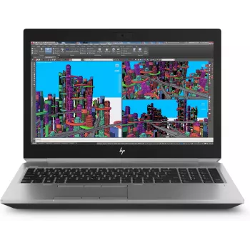 Laptop HP ZBook 15 G5 / i7 / RAM 32 GB / SSD Drive / 15,6″ FHD