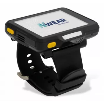 Newland WD1-V2 Wearable Watch Device with 2.8in Touch Screen 3GB/32GB BT WiFi 4G GPS and Camera. Incl. wrist band USB-C cable and MultiPower adapter. OS: Android 13.0 GMS