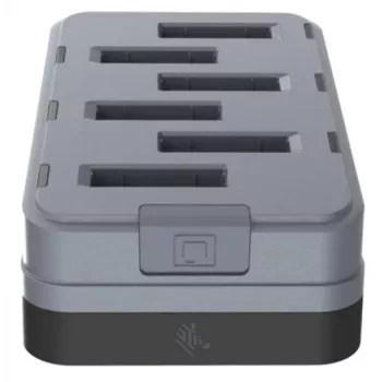 Zebra WS301 6-Slot Spare Battery Charger Allows Charging of 6 Batteries. Country - USB Typ C