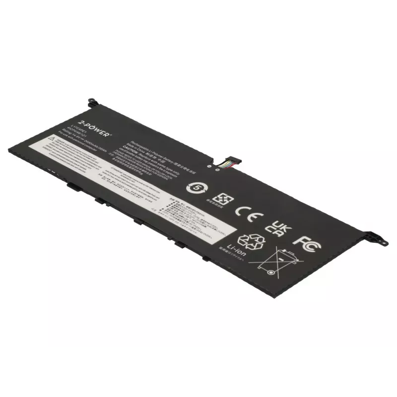 2-power Main Battery Pack Lenovo Yoga S730-13IML - Batterie - 2.600 mAh (2P-5B10R32748)