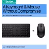 RENEW GOLD HP 655 Wireless Mouse Keyboard Combo, spill resistant - Black - US ENG