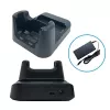 Unitech HT330 1-slot USB cradle with spare battery slot. Comes Power Adapter. _x00D_