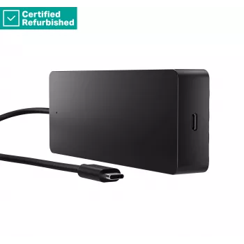RENEW GOLD HP Universal USB-C Multiport Travel Hub 65W - 2 x USB 3.2, 2 x USB-C, 1 x DP, 1 x HDMI, 1 x RJ-45, 1 year
