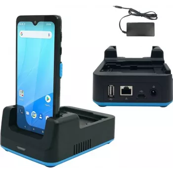 Unitech PA768 1-Slot Ethernet Cradle w/power supply 5V/6A