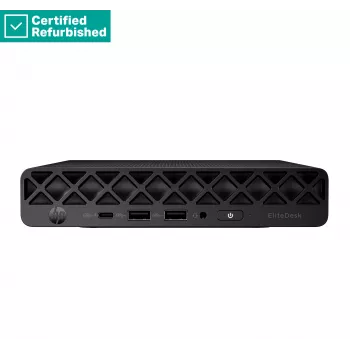 RENEW SILVER HP EliteDesk 8 G1i Mini - Ultra 9-285, 64GB, 1TB SSD, USB Mouse, Win 11 Home, 1 years