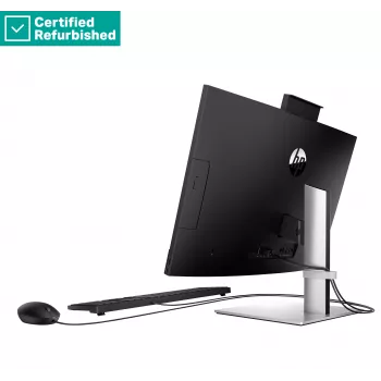 RENEW SILVER HP Pro 440 G9 AIO All-In-One - i7-13700T, 16GB, 512GB SSD, 23.8 FHD Non-Touch AG, Height Adjustable, NO SPEAKERS, USB Mouse, Win 11 Pro, 1 years