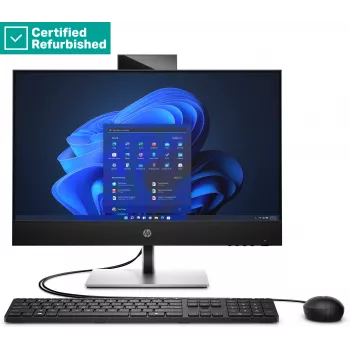 RENEW SILVER HP Pro 440 G9 AIO All-In-One - i7-13700T, 16GB, 512GB SSD, 23.8 FHD Non-Touch AG, Height Adjustable, USB Mouse, Win 11 Pro, 1 years (937G5EAR#ABD)