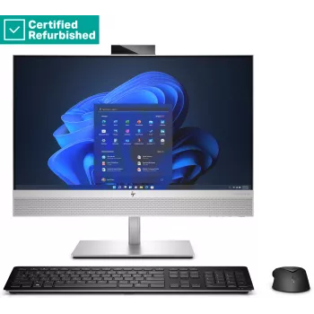 RENEW SILVER HP Elite 840 G9 AIO All-In-One 24 - i7-14700, 16GB, 512GB SSD, 23.8 FHD Non-Touch AG, VESA/Height Adjustable, Win 11 Pro, 1 years