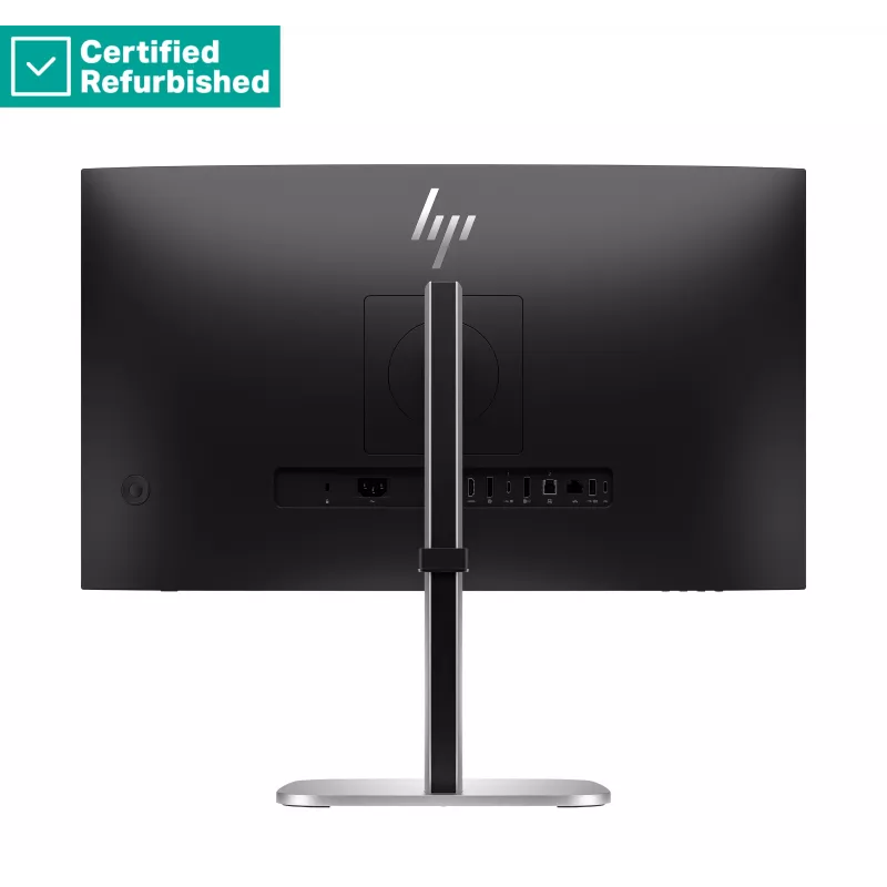 RENEW GOLD HP 527pm Series 5 Pro QHD Conferencing Monitor - 27 2560x1440 QHD 350-nit 100Hz AG, IPS, USB-C(100W/15W)/HDMI/DP Daisy-Chain, 3x USB-A, speakers, webcam, RJ-45 LAN, height adjust/tilt/swivel/pivot, 1 years (replaces E27m)