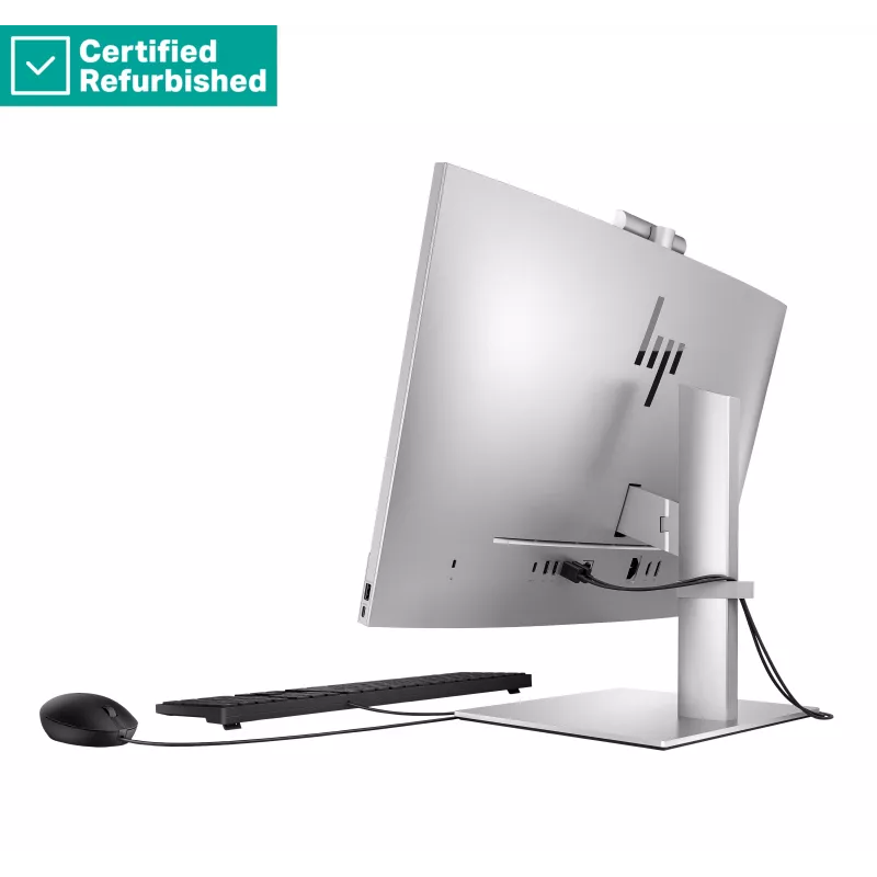 RENEW SILVER HP Elite 840 G9 AIO All-In-One 24 - i7-14700, 16GB, 512GB SSD, 23.8 FHD Non-Touch AG, FPR, Height Adjustable, USB Mouse, Win 11 Pro, 1 years