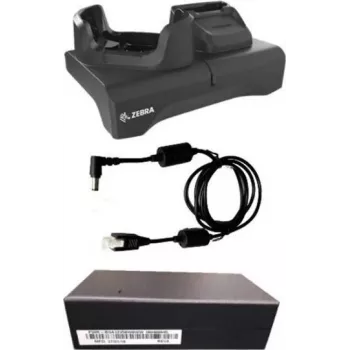 Zebra kit - Single-slot and spare battery charging cradle kit with USB communication