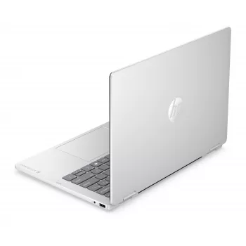 HP OmniBook 5 Flip NG AI 14-km0001nnx - Ultra 7 355, 32GB LPDDR5X 7467 on-board, 512GB , Touch/14.0 2K (1920x1200) OLED, Glacier Silver DF+ AI logo - 5MP IR TNR, Not Included 65W AC Adapter, Win 11 Home, 1 years