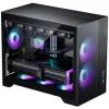 PHANTEKS XT M3 PC-Gehäuse, Mini-Gehäuse + D30 PWM Regular Airflow D-RGB Lüfter, 3er Pack, schwarz