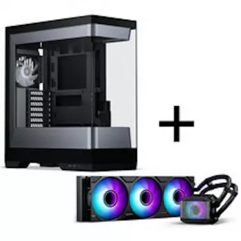 PHANTEKS S2 PC-Gehäuse, inkl 4x 120mm Lüfter, Glacier One 360M25 Gen2 DRGB AiO Wasserkühlung