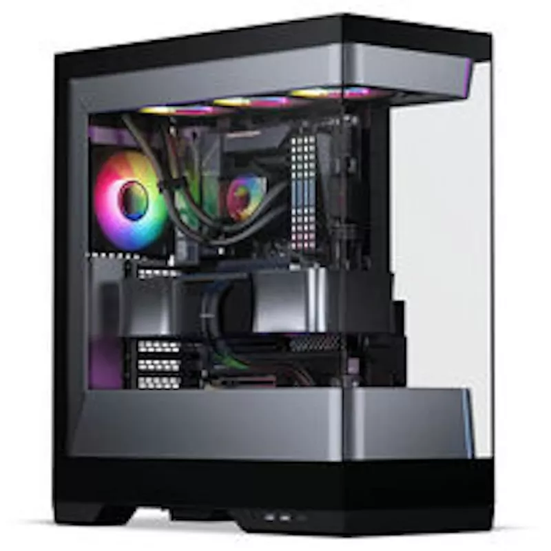 PHANTEKS S2 PC-Gehäuse, inkl 4x 120mm Lüfter, Glacier One 360M25 Gen2 DRGB AiO Wasserkühlung