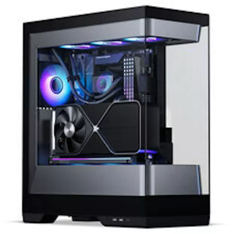 PHANTEKS S2 PC-Gehäuse, inkl 4x 120mm Lüfter, Glacier One 360M25 Gen2 DRGB AiO Wasserkühlung
