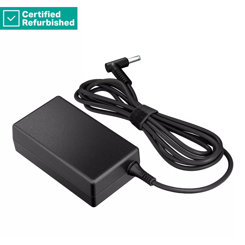RENEW GOLD HP 65W Smart AC Power Adapter Notebook Charger 4.5mm barrel tip w/ 7.4mm dongle / fits HP 200-series, ProBook 400/600-series, EliteBook 700/800-series