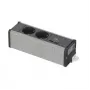 SCHNEIDER ELECTRIC UNICA SYSTEM+ MOD.UNIT 2XSCHUKO+USBA/C ANTHR/GREY