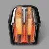 Philips Viva Collection Toaster HD2637/90 Extra wide 2 slots toaster Built in bun warmer Black/Damaged package