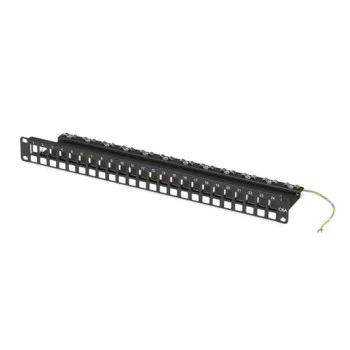 BLACKBOX CAT6A BLANK PATCH PANEL, 24-PORT - 24 PORT