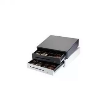 Metapace K-1 Edelstahl Kassenlade Frontöffnung Maße BxHxT 410x114x415mm Einsatz 6