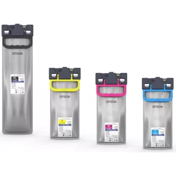Epson Original T05A1 T05A2 T05A3 T05A4 XL Druckerpatronen - Multipack cyan magenta - Original - Schwarz