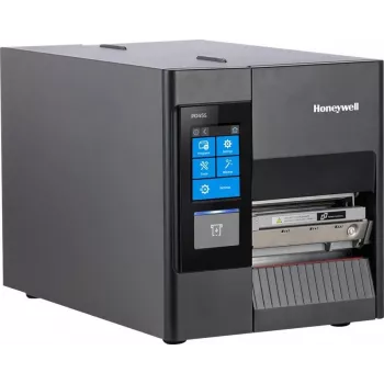 HONEYWELL PD45S0F, Full touch screen, Direct Thermal and Thermal Transfer printer, Ethernet, 203dpi, label taken sensor, rewinder, Peel off, no power cord, EU - Etiketten-/Labeldrucker - 203 dpi