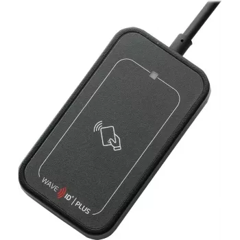 RF IDeas WAVE ID Plus Mini Keystroke iClass ID/SE/SEOS Black USB Reader
