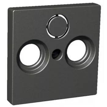 SCHNEIDER ELECTRIC EXXACT COVER PLATE FOR R/TV/SAT SOCKET