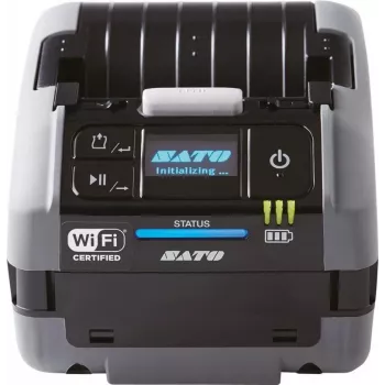 SATO PW208NX 203 dpi with battery USB Bluetooth Dispenser Linerless media operation - Etiketten-/Labeldrucker - 203 dpi