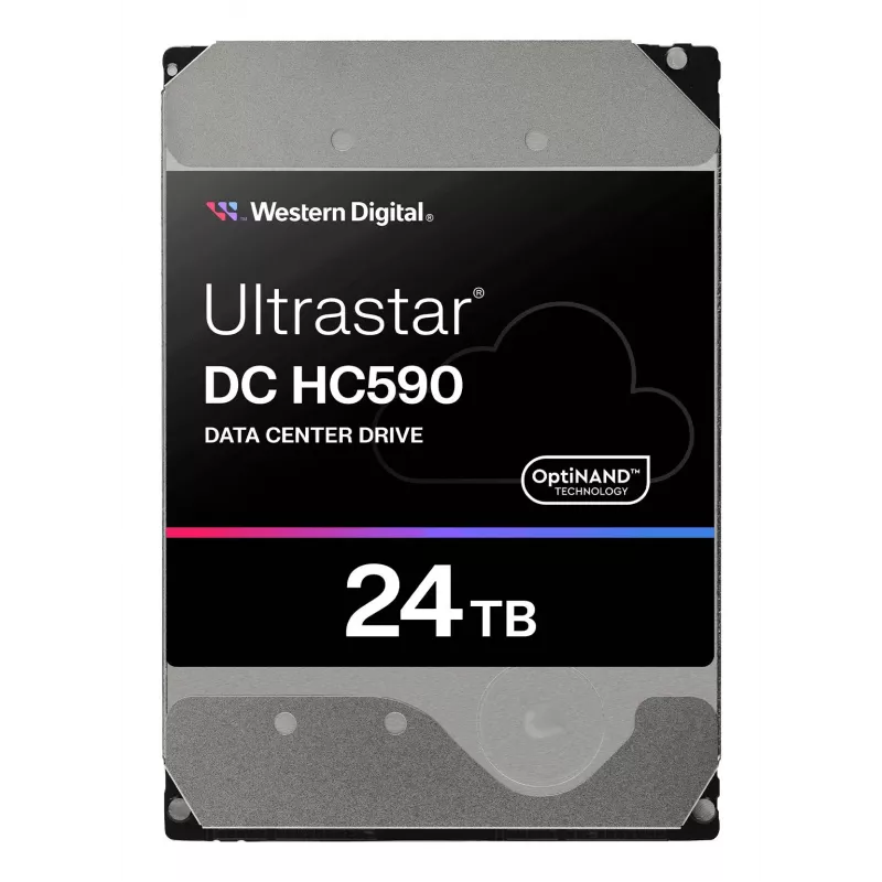 HDD|WESTERN DIGITAL|SAS|3.5 |7200 RPM| 24 TB|WUH722624AL5204 0F59373|Ultrastar DC HC590|0F59373