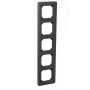 SCHNEIDER ELECTRIC EXXACT COMBI 5-GANG FRAME ANTHRACITE