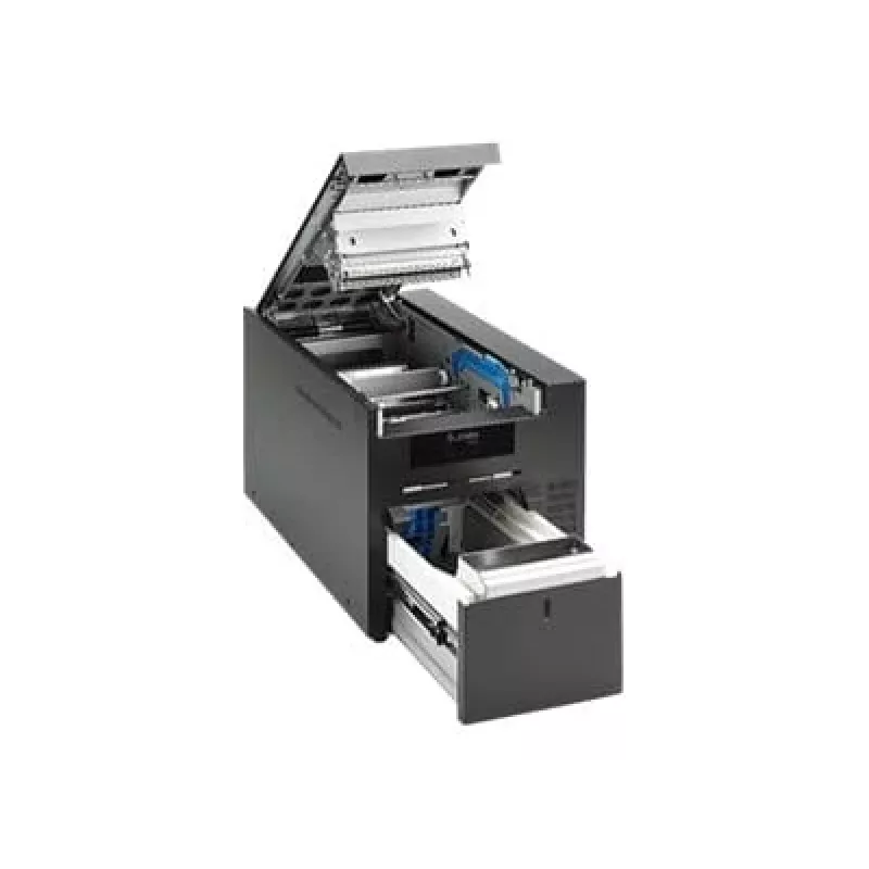 Zebra ZC10L - Plastikkartendrucker - Farbe - Thermosublimation - 140 x 88 mm - 300 dpi - bis zu 410 Karten/Stunde (einfarbig)/