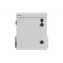 10 inch IP55 Outdoor Wall/Pole-Mount Rack Cabinet, 320 × 220 × 400 mm, Grey (Assembled)